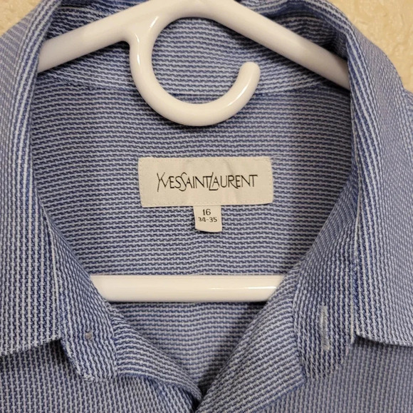 Yves Saint laurent button down shirt - Picture 3 of 8